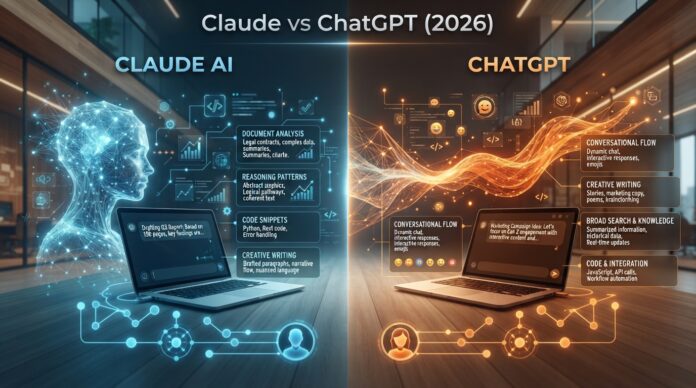 Claude vs ChatGPT (2026): Which AI Assistant Is Better? Full Comparison
