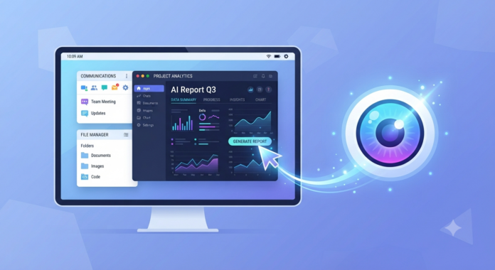 Computer use AI illustration