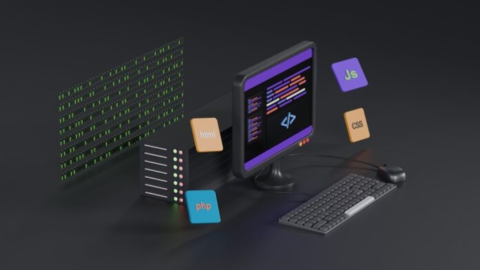 Developer workspace showing AI coding and API integration
