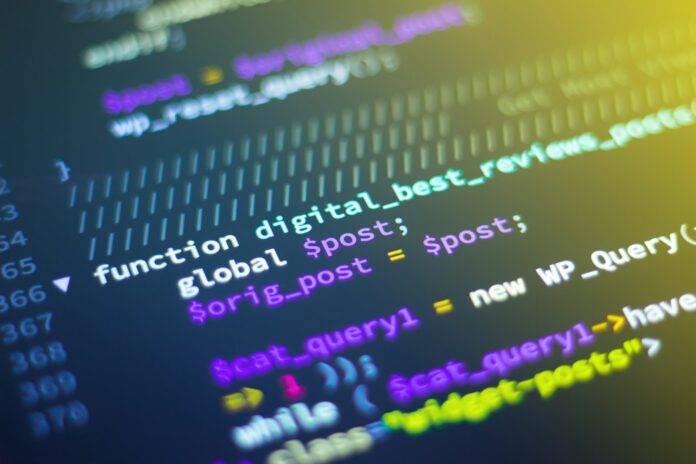 Software development and code representing AI agent tool calling and function execution