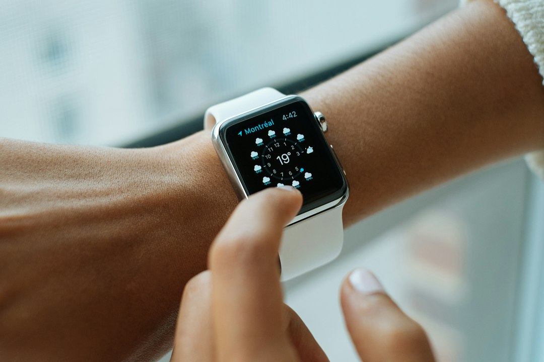 Amazon Bee AI wearables Frontier wristband concept illustrated with a smartwatch