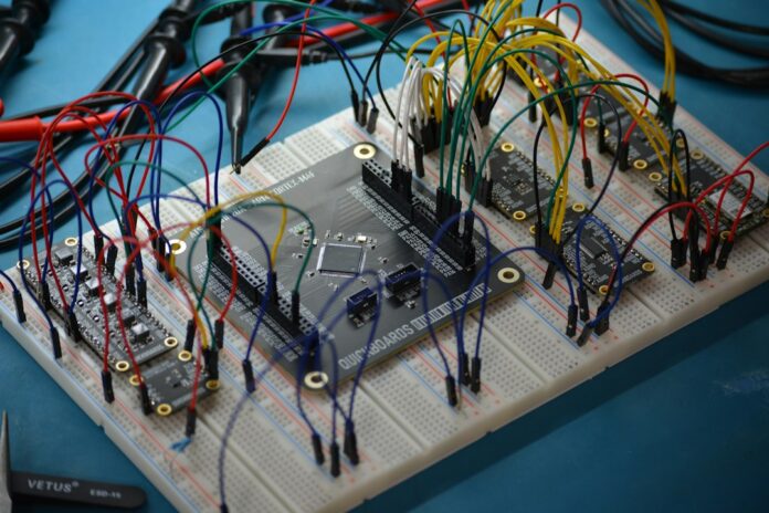 DIY electronics and single-board computer illustrating Meta Muse Gadgets AI hardware